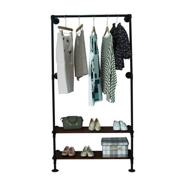 Solid best sale clothes rail